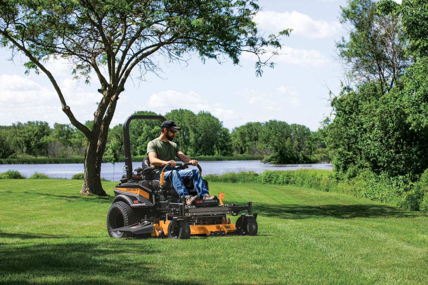 Scag Cheetah II BLACK OUT - Comfort, speed, and reliability meet head on!