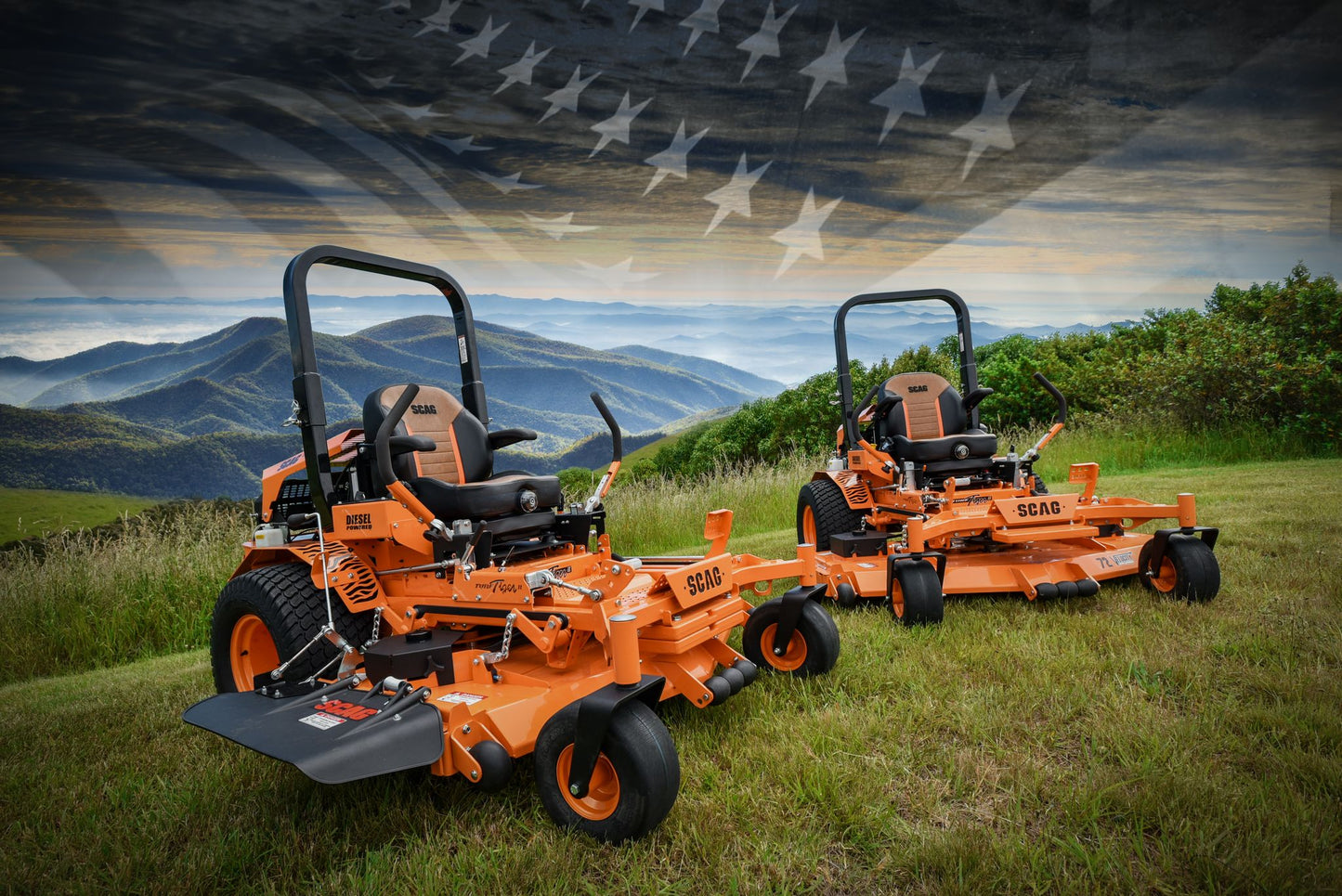 Scag Turf Tiger II - The BIG Cat for the BIG Jobs!